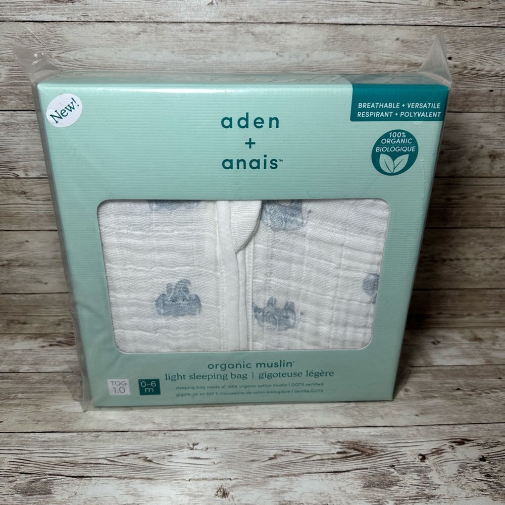 Aden + Anais | Organic Cotton Muslin Wearable Blanket in Animal Kingdom